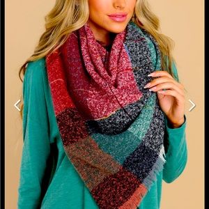 Plaid scarf